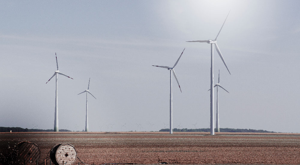 Energía eólica terrestre